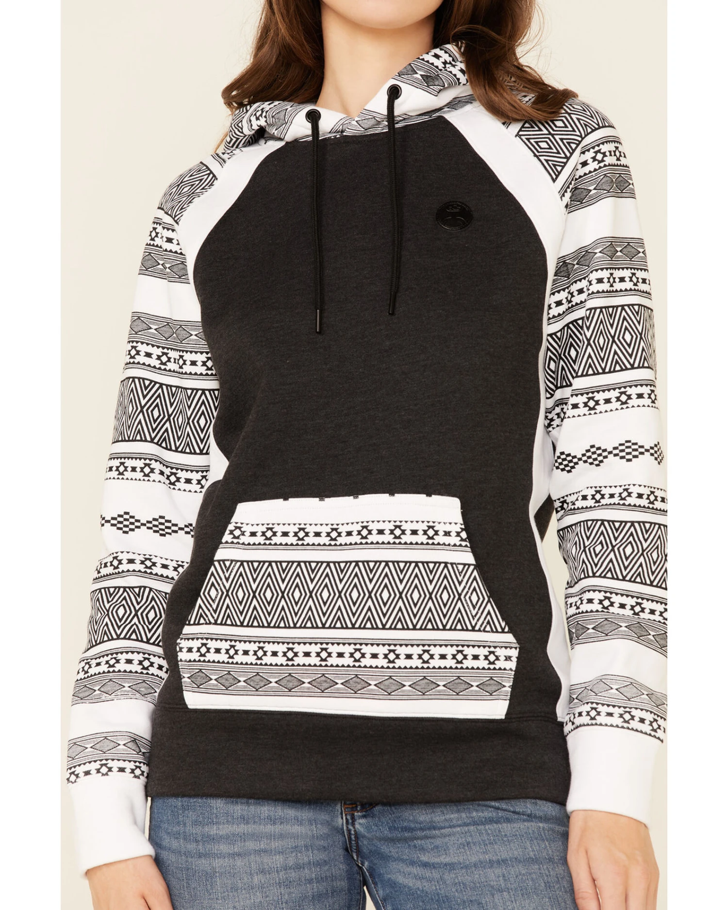 Hooey Women's Southwestern Contrast Hoodie 6 Hooey Women's Southwestern Contrast Hoodie - Image 4