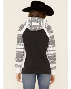 Hooey Women's Southwestern Contrast Hoodie 8 Hooey Women's Southwestern Contrast Hoodie -Country Clothing Store 2000346694 022 P4