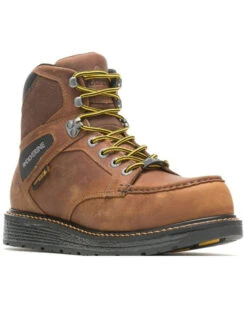 Wolverine Men's Brown Hellcat Lace-Up Work Boots - Composite Toe -Country Clothing Store 2000347246 200 P1
