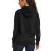 Ariat Women's Black R.E.A.L Mexico Embroidered Logo Pullover Hoodie - Plus -Country Clothing Store 2000347975 001 P3