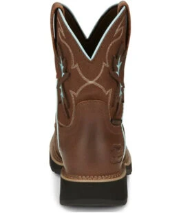 Justin Women's Chisel Waterproof Western Work Boots - Nano Composite Toe -Country Clothing Store 2000348016 200 P5