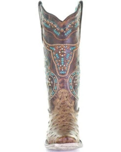Corral Women's Embroidered Western Boots - Square Toe -Country Clothing Store 2000348443 271 P4