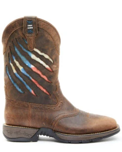 Brothers & Sons Men's Texas Flag Lite Western Performance Boots - Broad Square Toe -Country Clothing Store 2000349012 200 P2