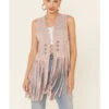 Vocal Women's Studded Fringe Vest -Country Clothing Store 2000349184 661 P1