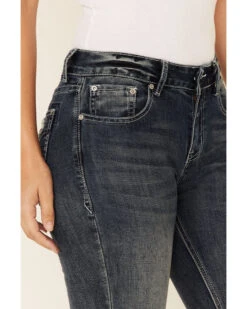 Grace In LA Women's Curved Lines Bootcut Jeans -Country Clothing Store 2000349861 420 P4