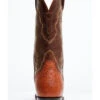 El Dorado Men's Exotic Full-Quill Ostrich Skin Western Boots - Medium Toe -Country Clothing Store 2000350240 235 P5