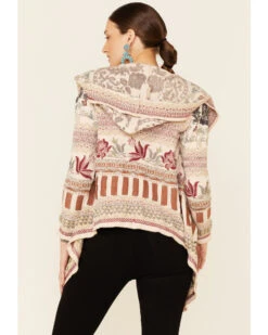 Johnny Was Women's Alabaster Cordelia Short Hoodie Jacket -Country Clothing Store 2000350281 110 P4