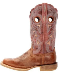 Durango Women's Red Lady Rebel Pro Western Performance Boots - Broad Square Toe