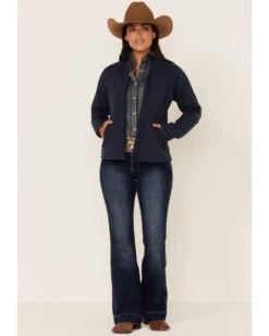 Shyanne Women's Navy Americana Softshell Jacket -Country Clothing Store 2000351412 410 P2