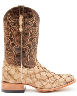 Cody James Men's Exotic Pirarucu Western Boots - Broad Square Toe -Country Clothing Store 2000351584 280 P2