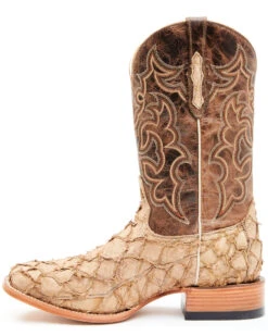 Cody James Men's Exotic Pirarucu Western Boots - Broad Square Toe -Country Clothing Store 2000351584 280 P3