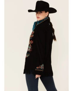 Double D Ranch Women's Shawatis Chic Button Front Suede Jacket -Country Clothing Store 2000351602 001 P3