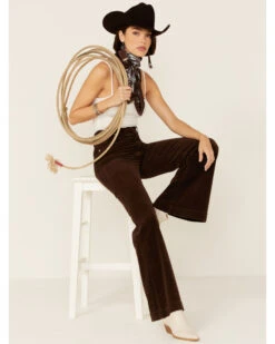 Rollas Women's Eastcoast Flare Corduroy Jeans 9 Rollas Women's Eastcoast Flare Corduroy Jeans -Country Clothing Store 2000352214 200 P1