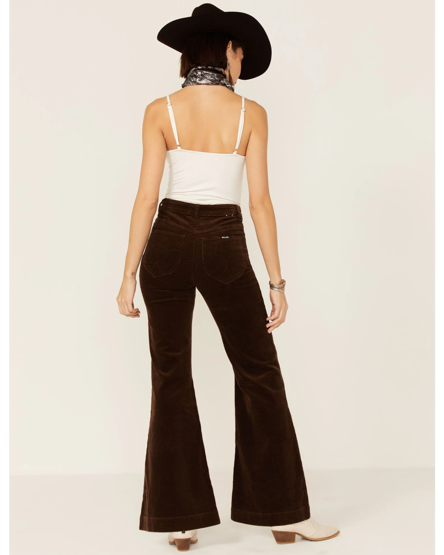 Rollas Women's Eastcoast Flare Corduroy Jeans 4 Rollas Women's Eastcoast Flare Corduroy Jeans - Image 2