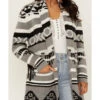 Idyllwind Women's Twin Pines Southwestern Knit Cardigan Tonal Sweater