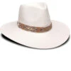 Nikki Beach Women's White Dove Western Panama Straw Hat -Country Clothing Store 2000352521 100 P2