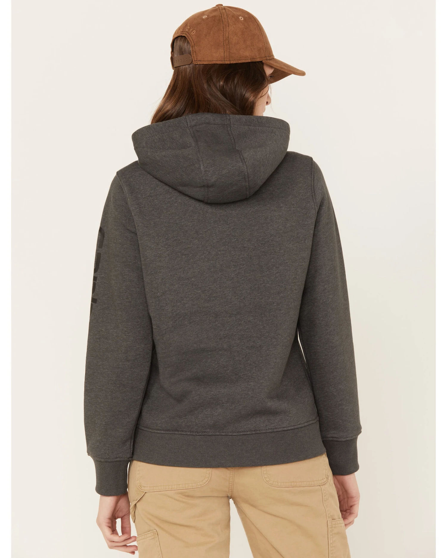 Carhartt Women's Clarksburg Graphic Sleeve Pullover Sweatshirt Hoodie 3 Carhartt Women's Clarksburg Graphic Sleeve Pullover Sweatshirt Hoodie