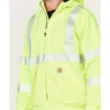 Carhartt Men's Hi-Vis Loose Fit Thermal Full-Zip Hooded Work Jacket -Country Clothing Store 2000353238 320 P3