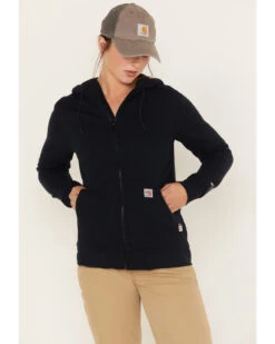 Carhartt Women's Force FR Relaxed Fit Zip Front Sweatshirt Work Hoodie 9 Carhartt Women's Force FR Relaxed Fit Zip Front Sweatshirt Work Hoodie -Country Clothing Store 2000353508 410 P1