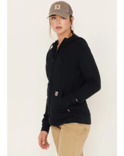 Carhartt Women's Force FR Relaxed Fit Zip Front Sweatshirt Work Hoodie 8 Carhartt Women's Force FR Relaxed Fit Zip Front Sweatshirt Work Hoodie -Country Clothing Store 2000353508 410 P2