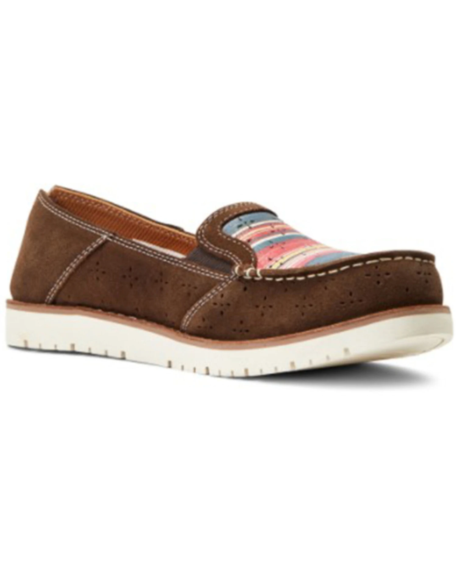 Ariat Women's Serape Stripe 360 Casual Slip-On Cruiser - Moc Toe 7 Ariat Women's Serape Stripe 360 Casual Slip-On Cruiser - Moc Toe - Image 5