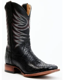 Cody James Men's Matte Python Exotic Western Boots - Broad Square Toe -Country Clothing Store 2000356759 001 P1