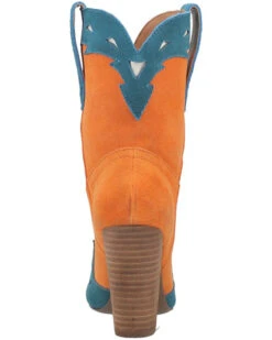 Dingo Women's Spicy Underlay Suede Leather Western Booties - Pointed Toe -Country Clothing Store 2000356788 800 P5