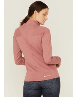 Ariat Women's Quarter Zip Long Sleeve Baselayer Shirt