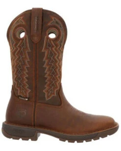 Rocky Women's Legacy 32 Waterproof Pull On Western Boot - Broad Square Toe -Country Clothing Store 2000357712 200 P2