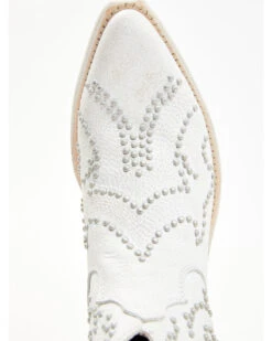 Liberty Black Women's Mae Studded Fashion Western Booties - Snip Toe