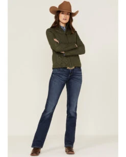 RANK 45 Women's Southwestern Print Softshell Riding Jacket -Country Clothing Store 2000358171 341 P2