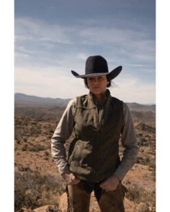 RANK 45 Women's Southwestern Print Softshell Riding Vest -Country Clothing Store 2000358183 341 P1