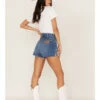 Wrangler Women's Medium Wash High Rise Festival Shorts -Country Clothing Store 2000358518 400 P3