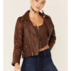Understated Leather Women's Slick Leather Moto Jacket 2 Understated Leather Women's Slick Leather Moto Jacket -Country Clothing Store 2000358793 200 P2