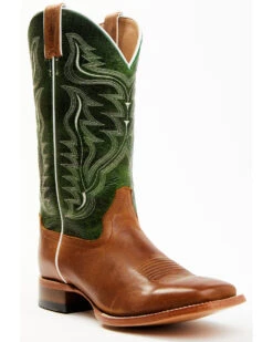 Cody James Men's Peridot Green Leather Western Boots - Broad Square Toe -Country Clothing Store 2000358811 300 P1