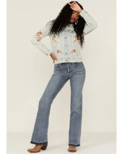 Stetson Women's Embroidered Floral Denim Jacket -Country Clothing Store 2000358885 400 P2