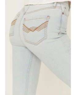 Idyllwind Women's High Risin' Sunglow Wash Distressed Knee Flare Jeans -Country Clothing Store 2000358953 412 P4