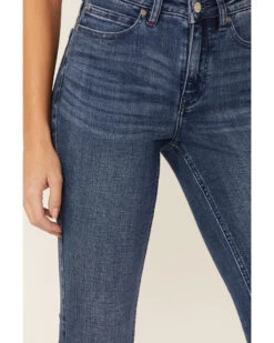 Idyllwind Women's High Risin' Sunset Blues Wash Stretch Trouser Hem Flare Jeans -Country Clothing Store 2000358955 414 P2