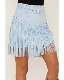 Idyllwind Women's Maxwell Ave Tiered Faux Suede Mini Skirt -Country Clothing Store 2000359132 450 P2