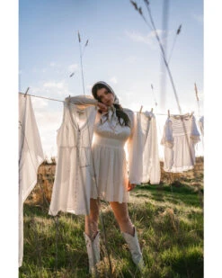 Idyllwind Women's Smock Ya Ivory Long Sleeve Dress 10 Idyllwind Women's Smock Ya Ivory Long Sleeve Dress -Country Clothing Store 2000359145 103 P1