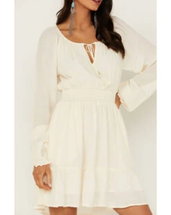 Idyllwind Women's Smock Ya Ivory Long Sleeve Dress 8 Idyllwind Women's Smock Ya Ivory Long Sleeve Dress -Country Clothing Store 2000359145 103 P3