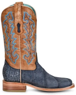 Corral Women's Exotic Alligator Skin Western Boots - Broad Square Toe -Country Clothing Store 2000360087 907 P2