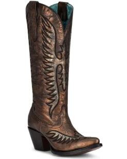 Corral Women's Embroidery Western Boots - Medium Toe -Country Clothing Store 2000360094 221 P1