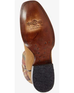 Corral Women's Straw Embroidery Western Boots - Square Toe -Country Clothing Store 2000360114 285 P7