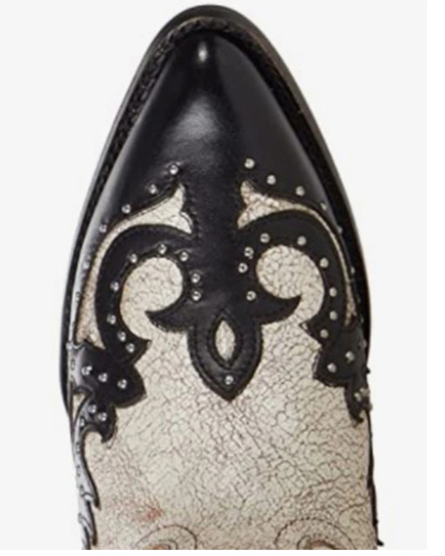 Corral Women's Black Overlay & Studs Western Boots - Pointed Toe 3 Corral Women's Black Overlay & Studs Western Boots - Pointed Toe