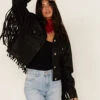 Wrangler X Women's Fringe Denim Jacket -Country Clothing Store 2000360371 001 P1