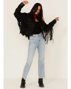 Wrangler X Women's Fringe Denim Jacket -Country Clothing Store 2000360371 001 P2