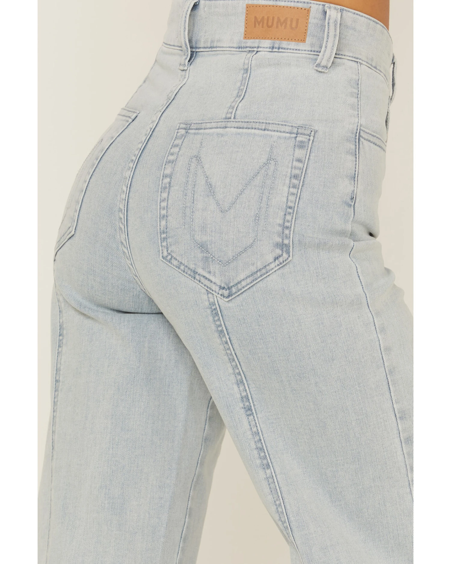 Show Me Your Mumu Women's Ashbury Wide Leg Jeans 4 Show Me Your Mumu Women's Ashbury Wide Leg Jeans - Image 2