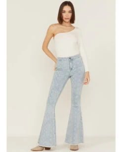 Rock & Roll Denim Women's Vintage Floral Flare Jeans -Country Clothing Store 2000360883 450 P1