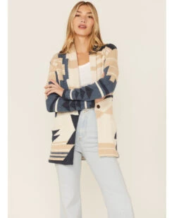 Pendleton Women's Graphic Wool Blend Cardigan Sweater -Country Clothing Store 2000361106 280 P1